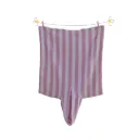 Poncho kids roze streep