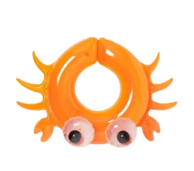 [A5006] Zwemring Sunnylife Kids Pool ring Sonny the Sea Creature Neon Orange