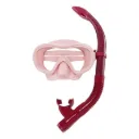 Duikbril & snorkel Petites Pommes - Goggle Ariel Ruby Red & French Rose (donkerrood & roze) - adults