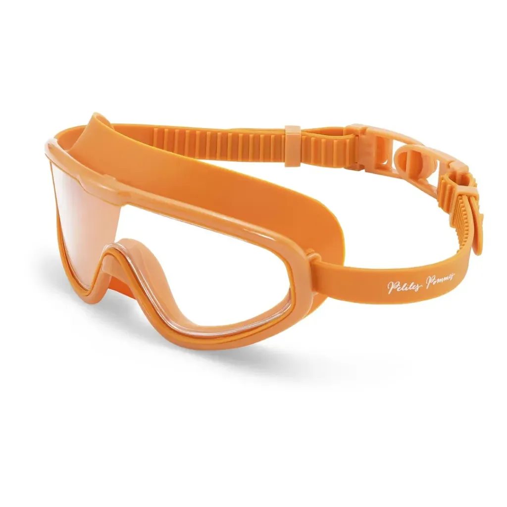 [B3010] Goggle Petites Pommes Hans Tangerine (orange) - 3-8 yr