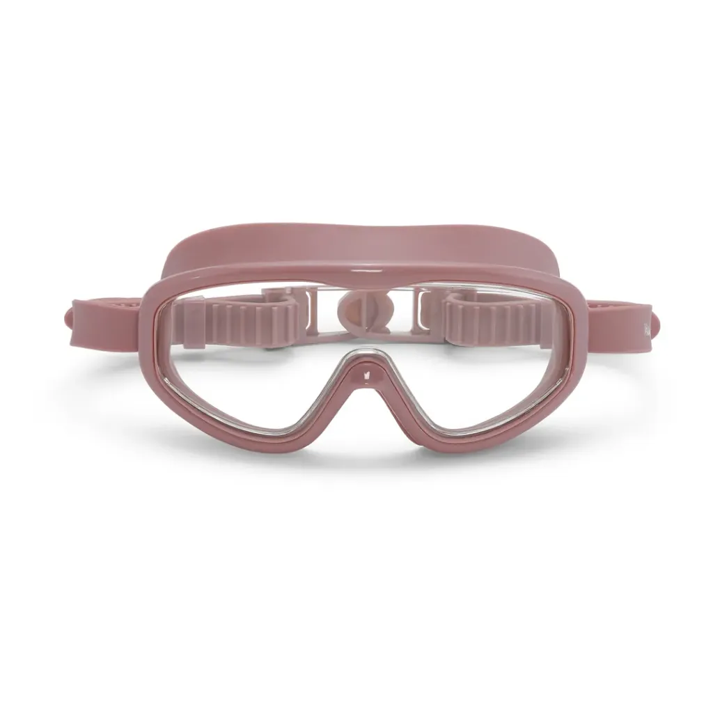 [B4003] Zwembril Petites Pommes Carl Dark Rose (donkerroze)- Teen/Adult