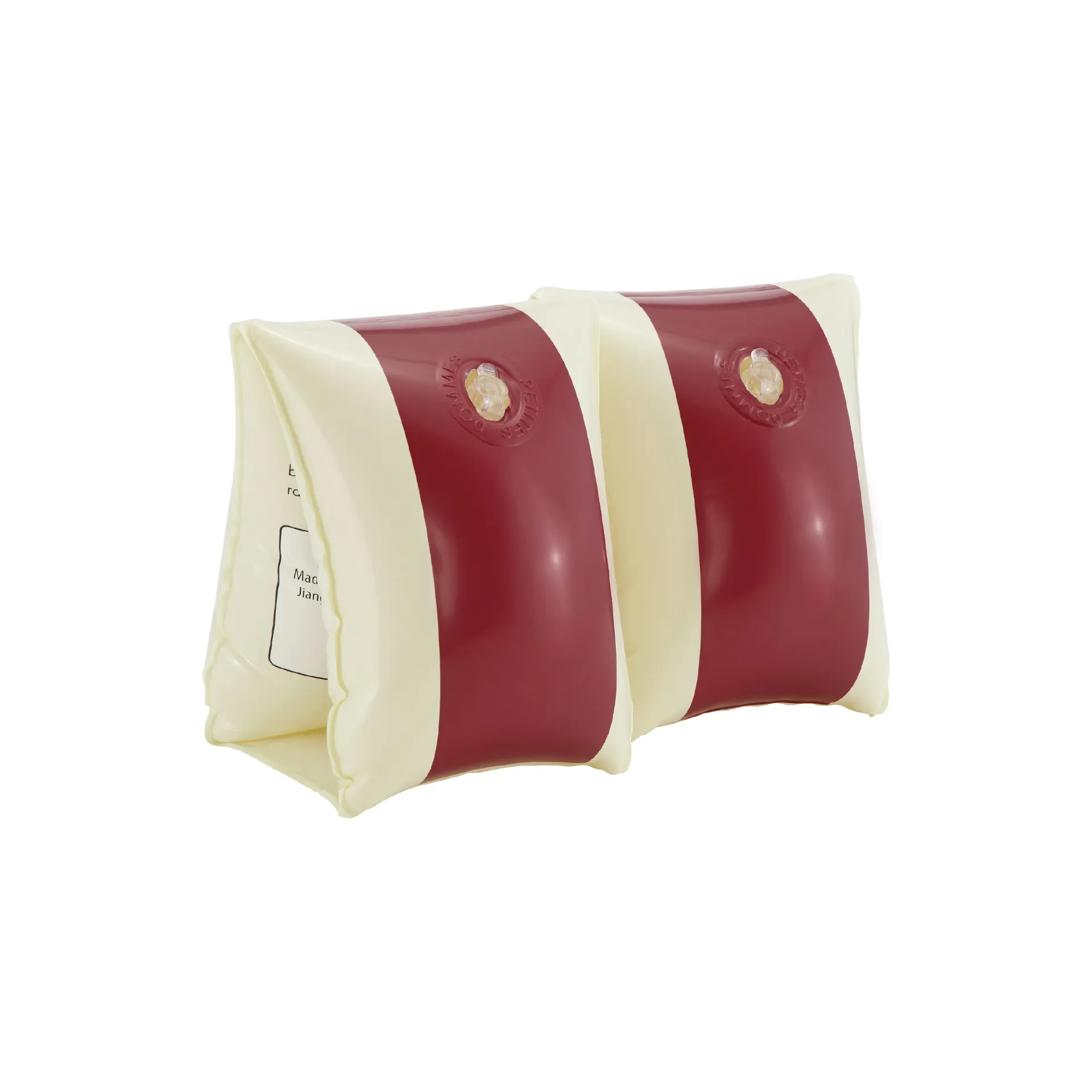 [C1012] Petites Pommes Alex Swim Arm Bands - Ruby Red (dark red)
