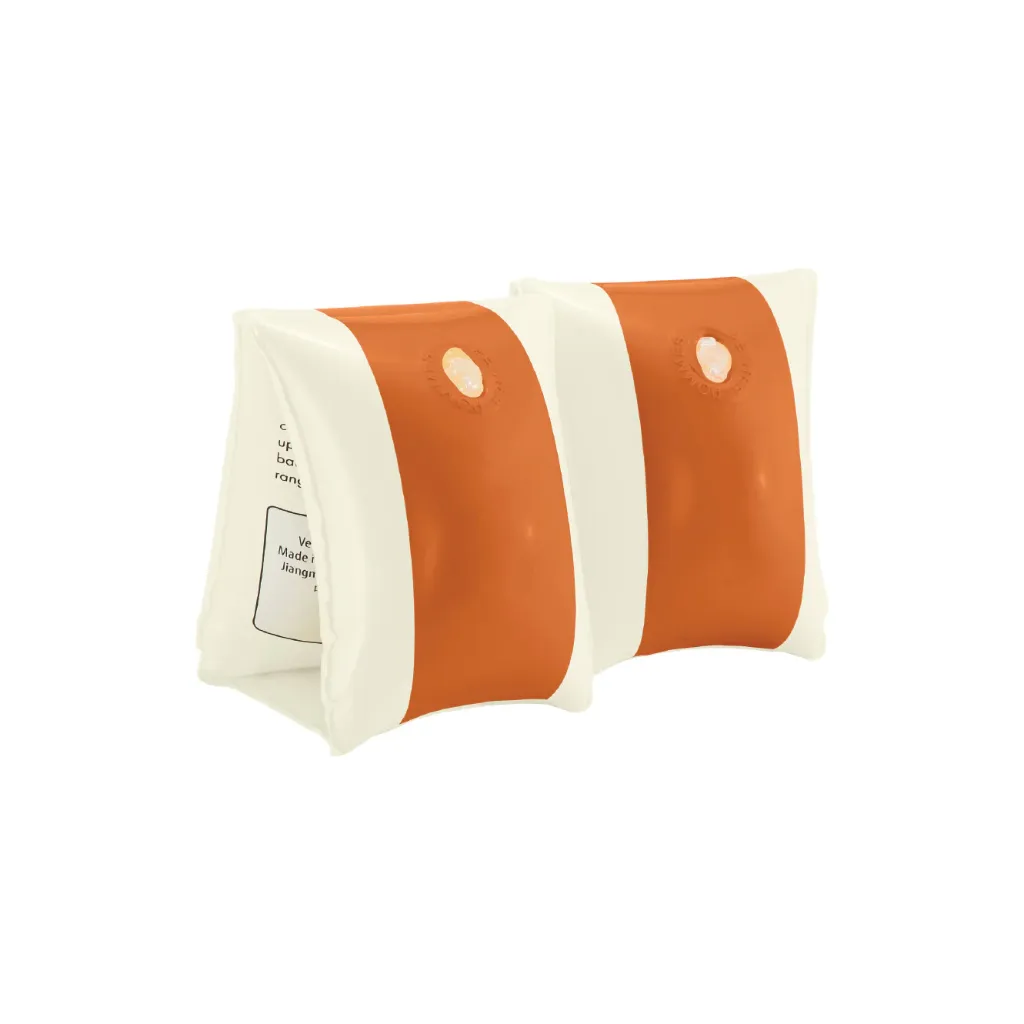 [C1014] Swim Arm Bands Petites Pommes Alex - Tangerine (orange)