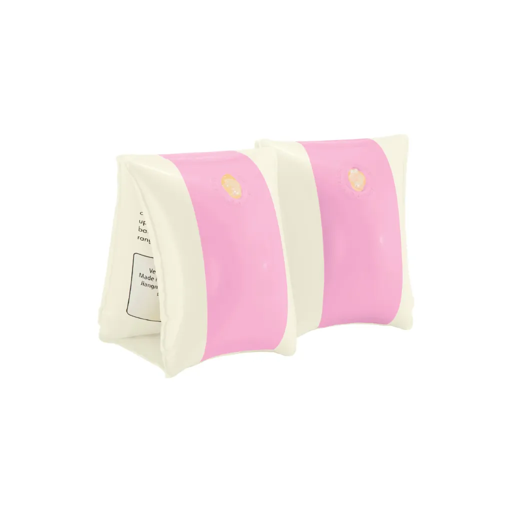 [C1015] Zwemarmbandjes Petites Pommes  Alex - Bubblegum (felroze)