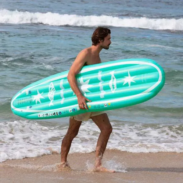 [F1004] Opblaas Surfbord De Playa Esmeralda Sunnylife