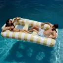 Twin hangmat float Casa Sand Stripe Sunnylife