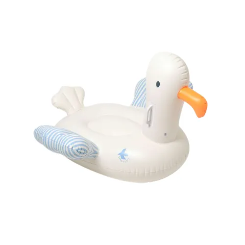 Sunnylife Ride-on Sid The Seagull Blue Stripe