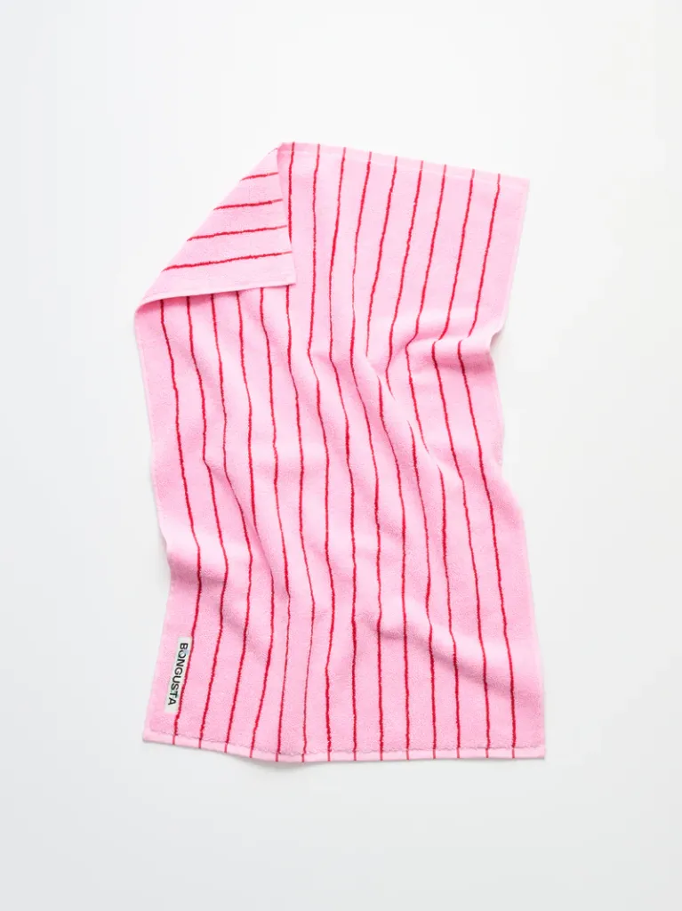 [H1001] Beach Towel Bongusta Naram Baby pink & Ski Patrol (100 x 150 cm)