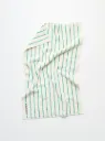 Beach Towel Bongusta Naram Pure white & Grass (100 x 150 cm)