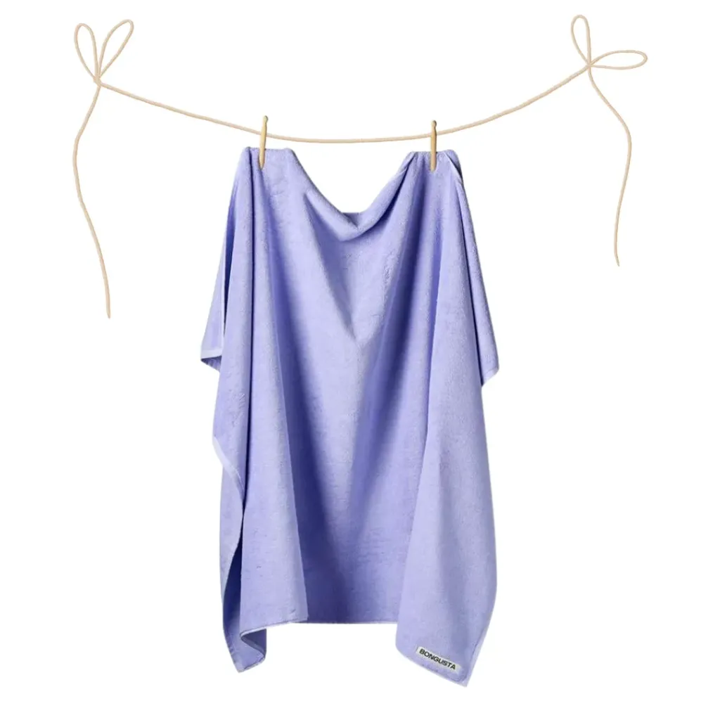 [H1009] Beach Towel Bongusta Naram Lavender Blue (100 x 150 cm)