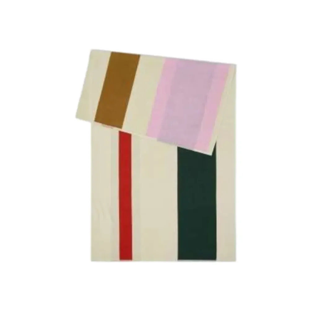 [H4002] Strandlaken Suite 702 GOT Red Green Toffee Pink (90 x 180 cm)