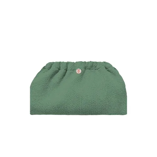 [I3003] Sorbet Island Crinkle clutch bag Olive