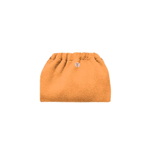 Sorbet Island Crinkle Clutch bag Abricot