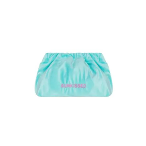 [I4001] Sorbet Island Velvet Clutch bag sunkissed turquoise