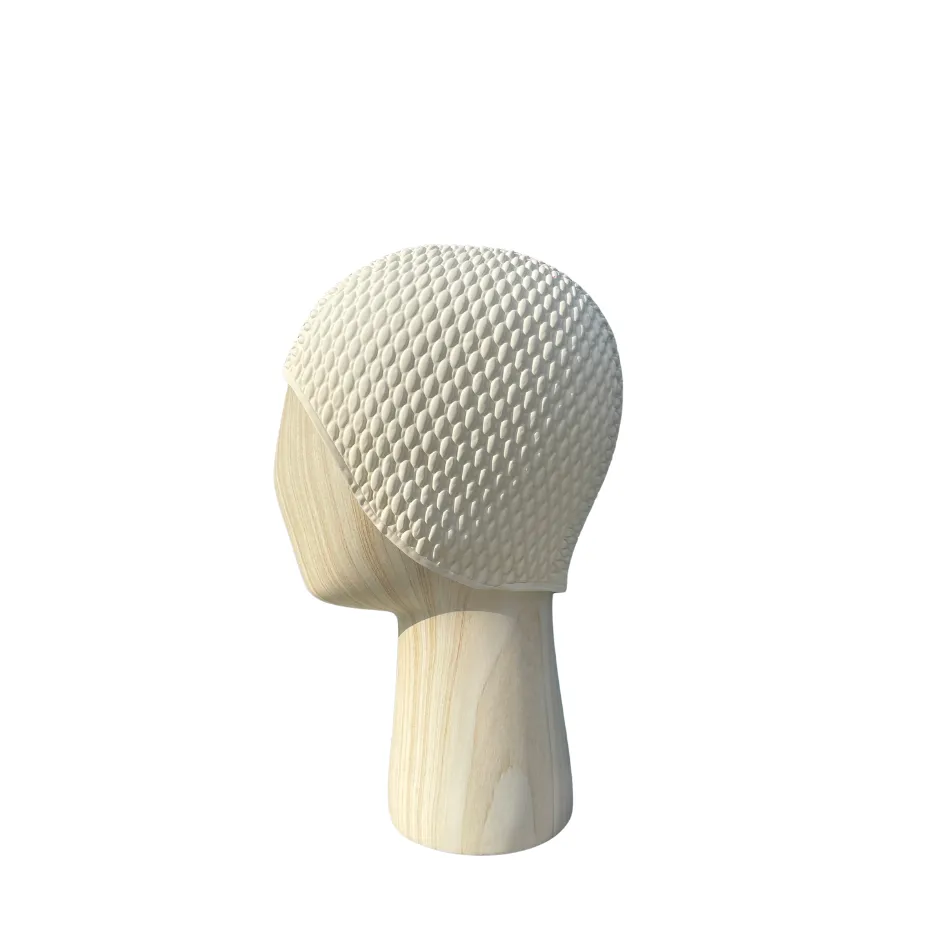 [S2004] Vintage swim cap uni white