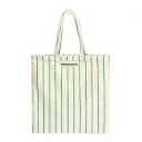 Totebag Bongusta Naram Pure white & grass