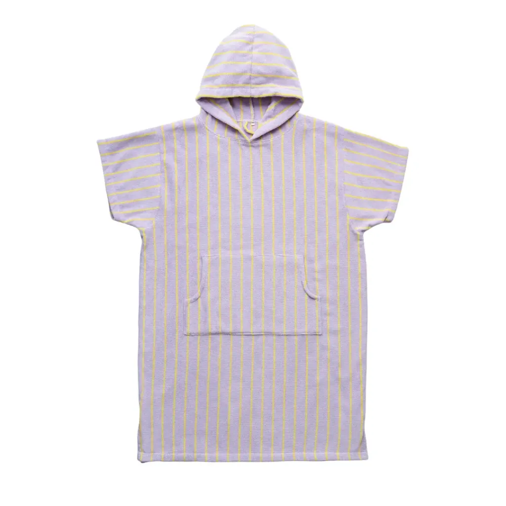 Poncho adult Bongusta Naram lilac & neon yellow